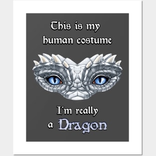 I'm really a Dragon - Silver Posters and Art